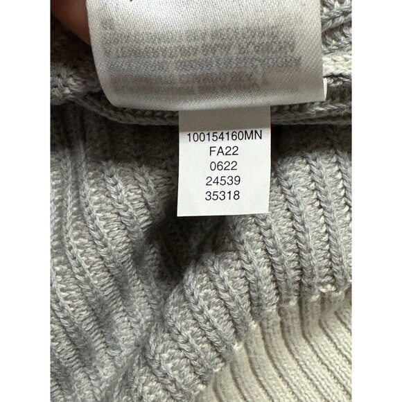 Alfani Sweater Men's XL Ribbed Knit Ombre Striped Pullover Cotton Preppy Winter - Picture 10 of 10